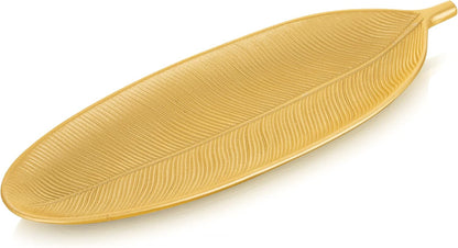 Hanobe Leaf Wooden Decorative Tray: Leaf Shaped Wood Key Tray Decor Leaves Bowl for Crystal Small
