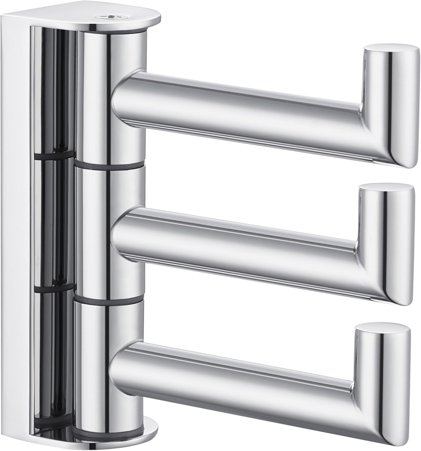 Angle Simple Towel Hook for Bathroom, SUS 304 Stainless Steel Foldable Robe Towel Holder, Wall Coat