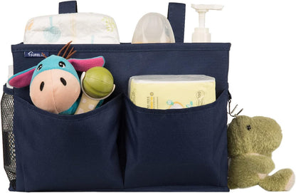 Surblue Bedside Caddy Hanging Organizer Storage Bag Pocket for Bunk, Hospital, College Dorm Rooms