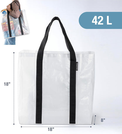 CleverMade Under Bed Storage Bag - Collapsible Storage for Shoes and Clothes Easy Use - Heavy Duty