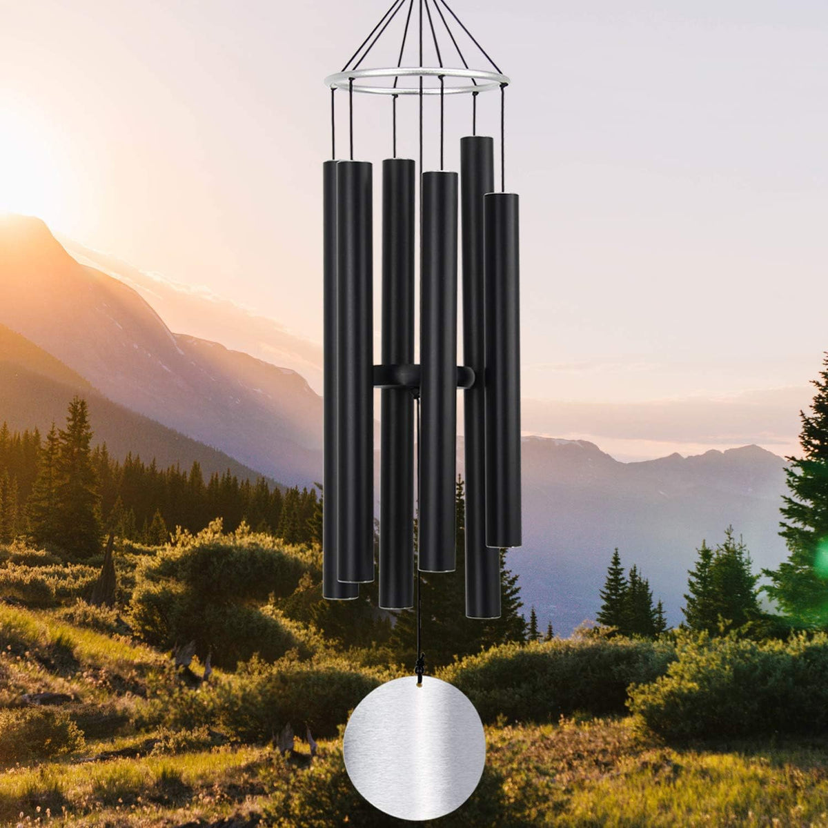 ASTARIN Wind Chimes Outdoor Large Deep Tone,36 Inch Large Chimes for Outside Tuned Relaxing