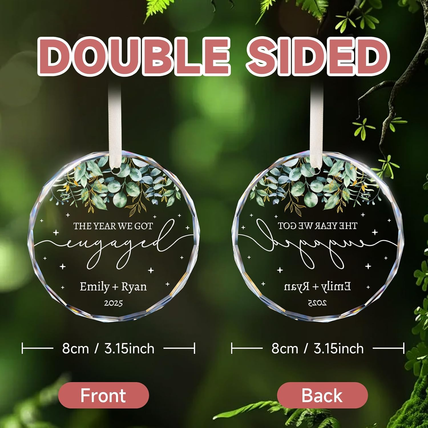 Engagement Gifts for Couples - Personalized Gift for Newly Engaged Couples, Women, Fiance, Her