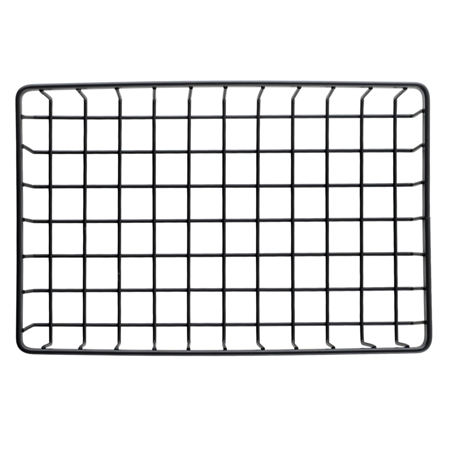 G.E.T. WB-962-MG Rectangular Metal Storage Wire Basket for Pantry, Produce and More, 9" x 6" x 2"