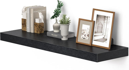 Single Floating Shelves 36 inch Long, Large 10 in Deep Wall Shelves Heavy Duty 70 lbs for Bedroom