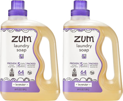 Indigo Wild Zum Clean Laundry Soap - Plant-Based Liquid Laundry Soap - Contains Baking Soda