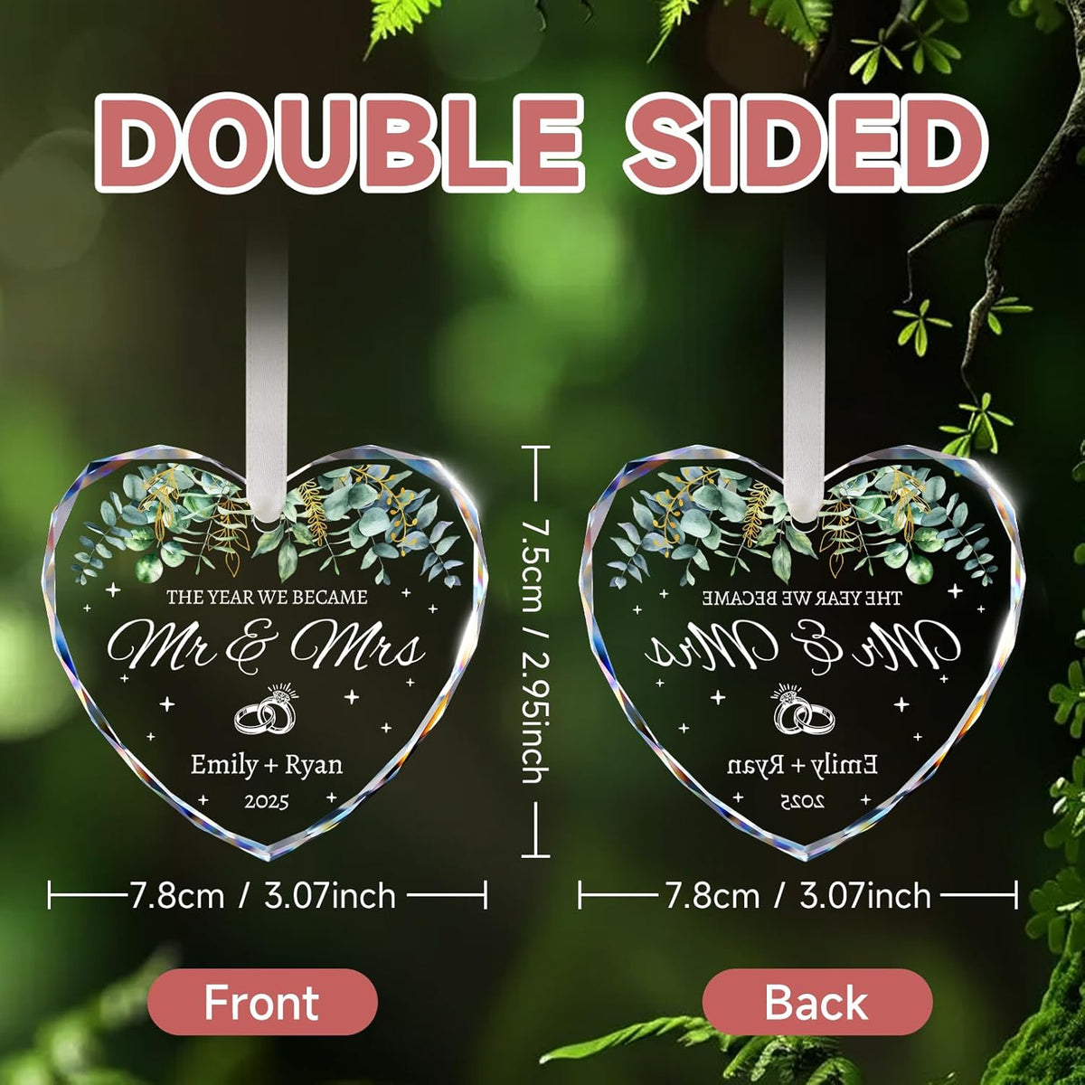 Personalized Wedding Gifts for Couples 2025 - Mr and Mrs, Bridal Shower Gifts, Wedding Ideas for