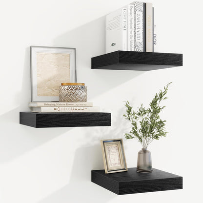 fuqing Floating Shelves for Wall, Bathroom Shelf Wall Mounted for Storage, Shelves with Invisible