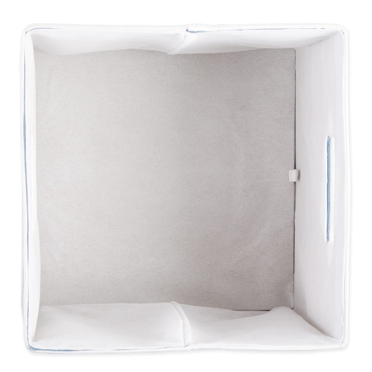 DII Polyester Cube Storage Collection Hard Sided Collapsible, 11x11x11, French Blue