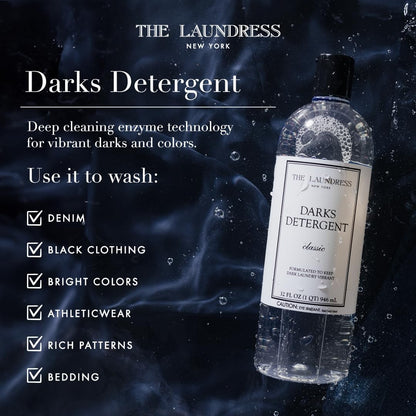 The Laundress Darks Detergent, Concentrated Laundry Detergent Liquid, For Rich Vibrant Colors