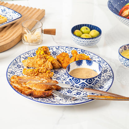 Ceramic Dipping Bowls Set - 4 Oz Small Dessert Bowl 3.5 Inch Porcelain Small Bowls for Side Dishes