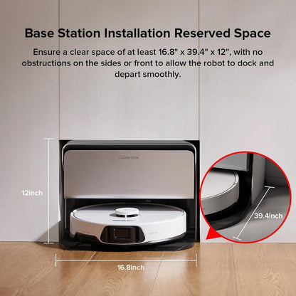 roborock S8 Max Ultra with Auto Water Refilling and Drainage System Robot Vacuum and Mop, FlexiArm