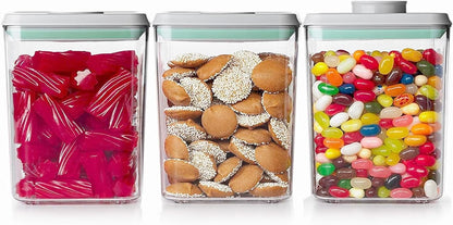 Pop Containers with Lids - Stackable Airtight Food Storage, Kitchen Pantry Storage Containers for