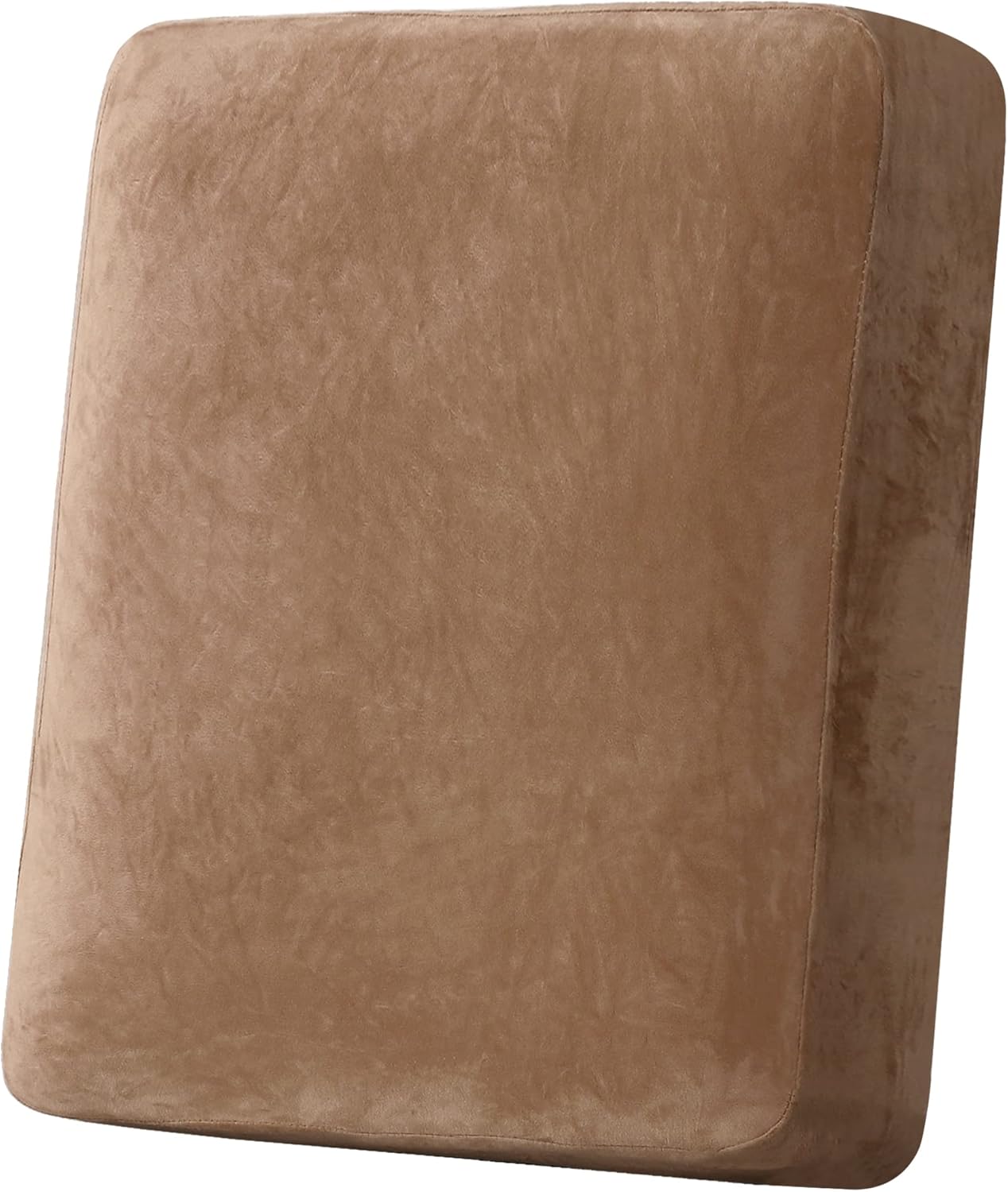 H.VERSAILTEX Velvet Stretch Couch Cushion Cover Plush Cushion Slipcover for Chair Cushion Furniture