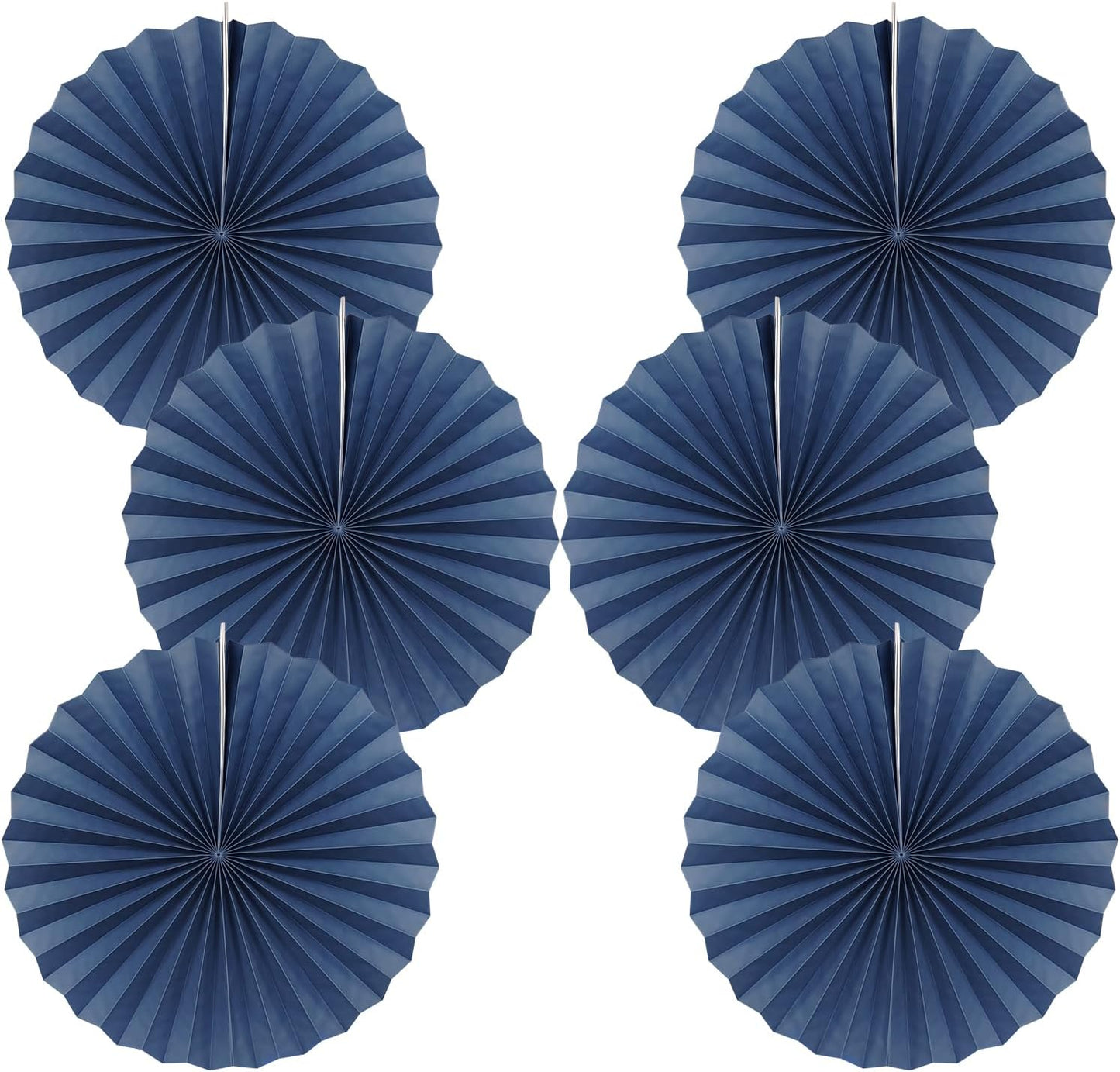 Blue Party Decorations,Blueberry Party Decorations Decorations Party Paper Fans Bulk