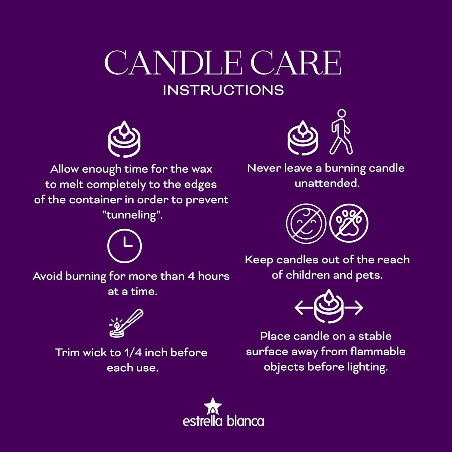 Lavender Fields Candle 7 oz – Best Smelling Soy Candle, Non Toxic, Long Lasting, Gift for Women