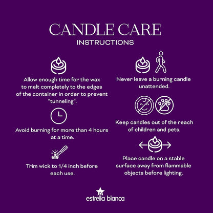 Lavender Fields Candle 7 oz – Best Smelling Soy Candle, Non Toxic, Long Lasting, Gift for Women