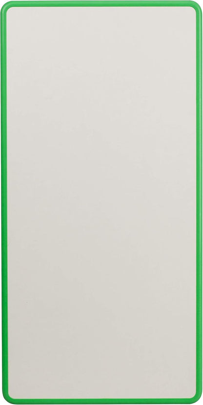 Flash Furniture Wren 23.625''W x 47.25''L Rectangular Green Plastic Height Adjustable Activity