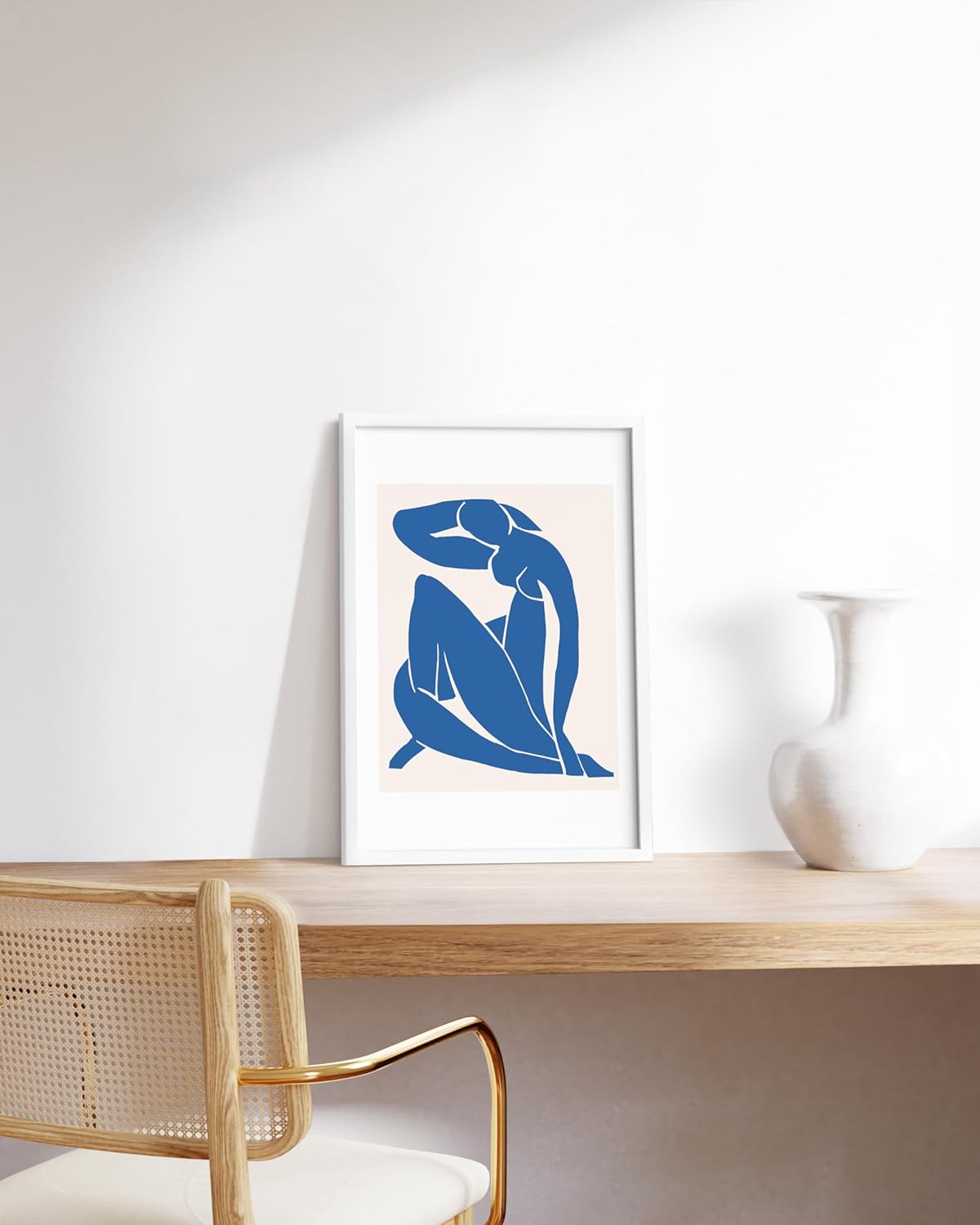 HAUS AND HUES 12x18 White Picture Frame - White 12x18 Frame Aluminum, Vertical & Horizontal
