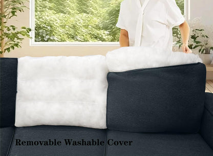 L Lengend Vansen Modular Sectional Sofa U Shaped Couch with Ottoman Modern Reversible Corner