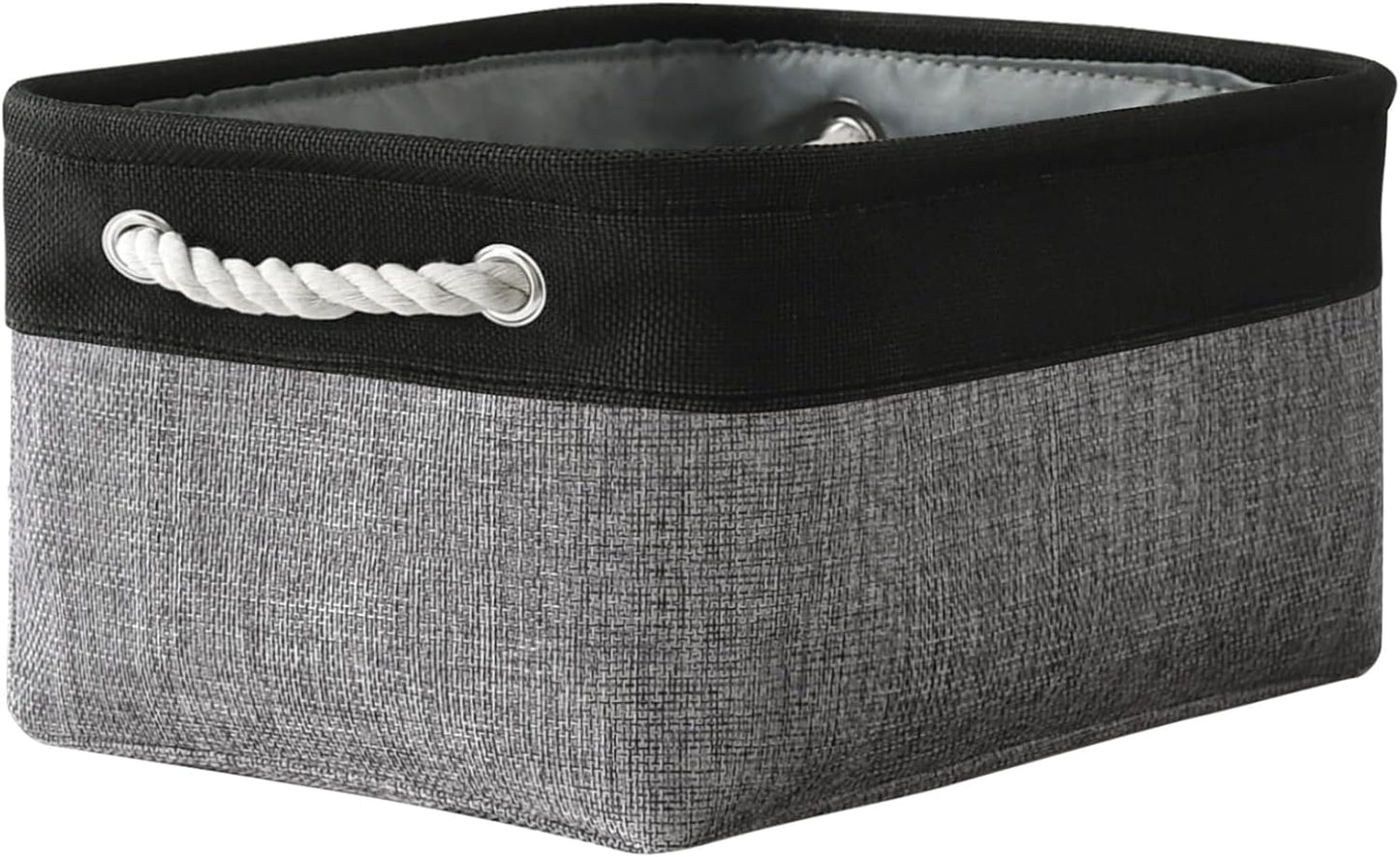 TheWarmHome Storage Basket for Organizing - 1 Pack 14x10x6.7 inch Collapsible Storage Bins for