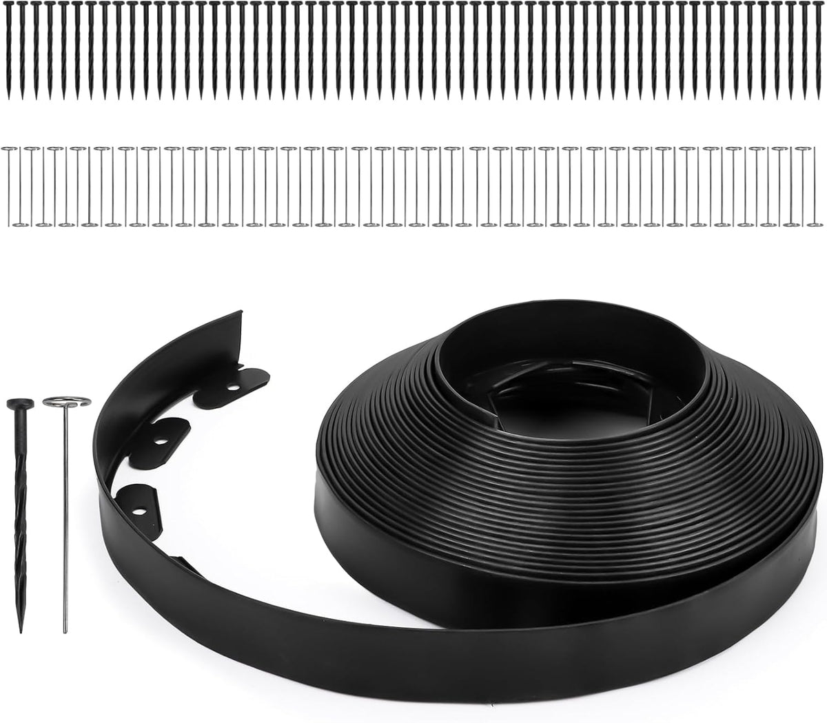 Greaner Edging for Landscaping 2 Inch Tall, 66FT Garden Edger Border, Landscaping Edging Border