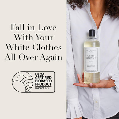 The Laundress Whites Detergent, Concentrated Laundry Detergent Liquid, Whiten & Brighten Clothes