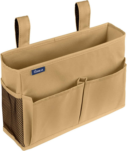 Surblue Bedside Caddy Hanging Organizer Bedside Storage Bag for Bunk and Hospital Beds (Small
