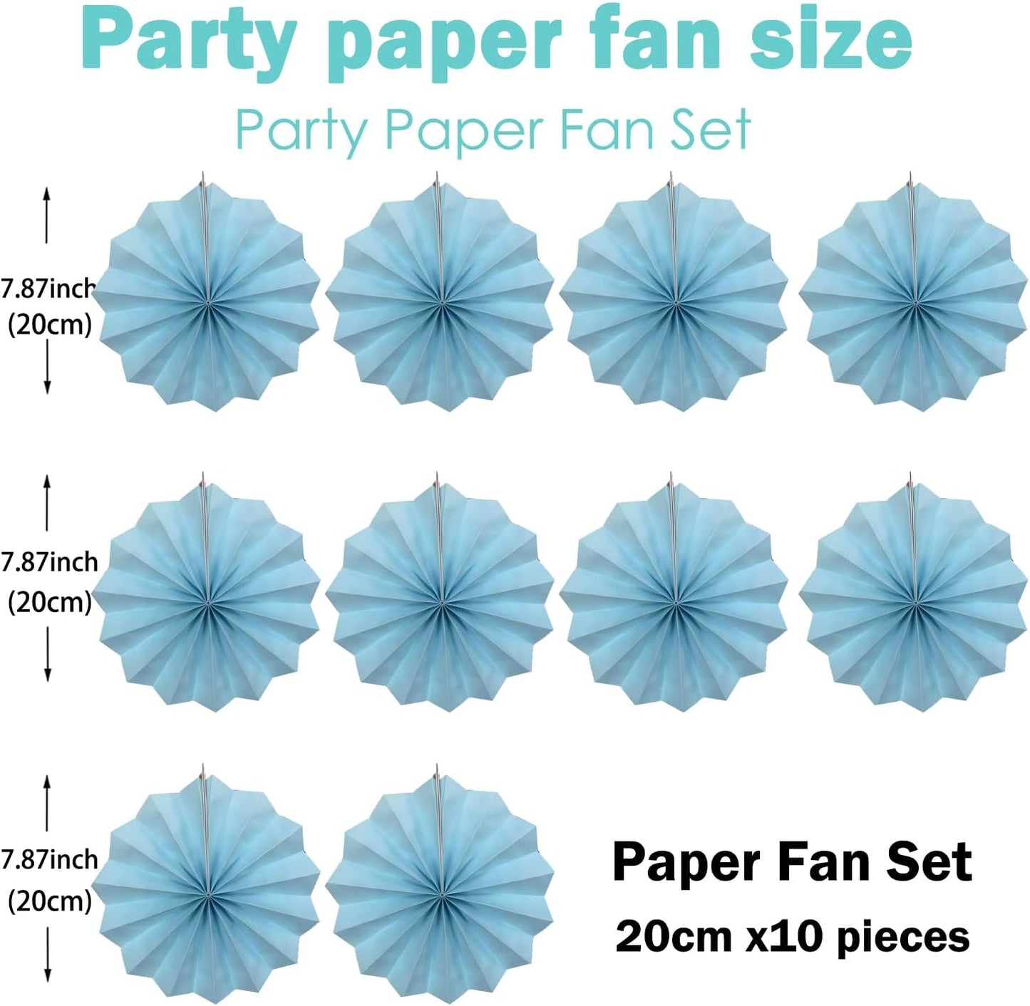 Blue Graduation Party Decor,Baby Blue Party Decorations,Christmas Baby Shower Decorations,Under The