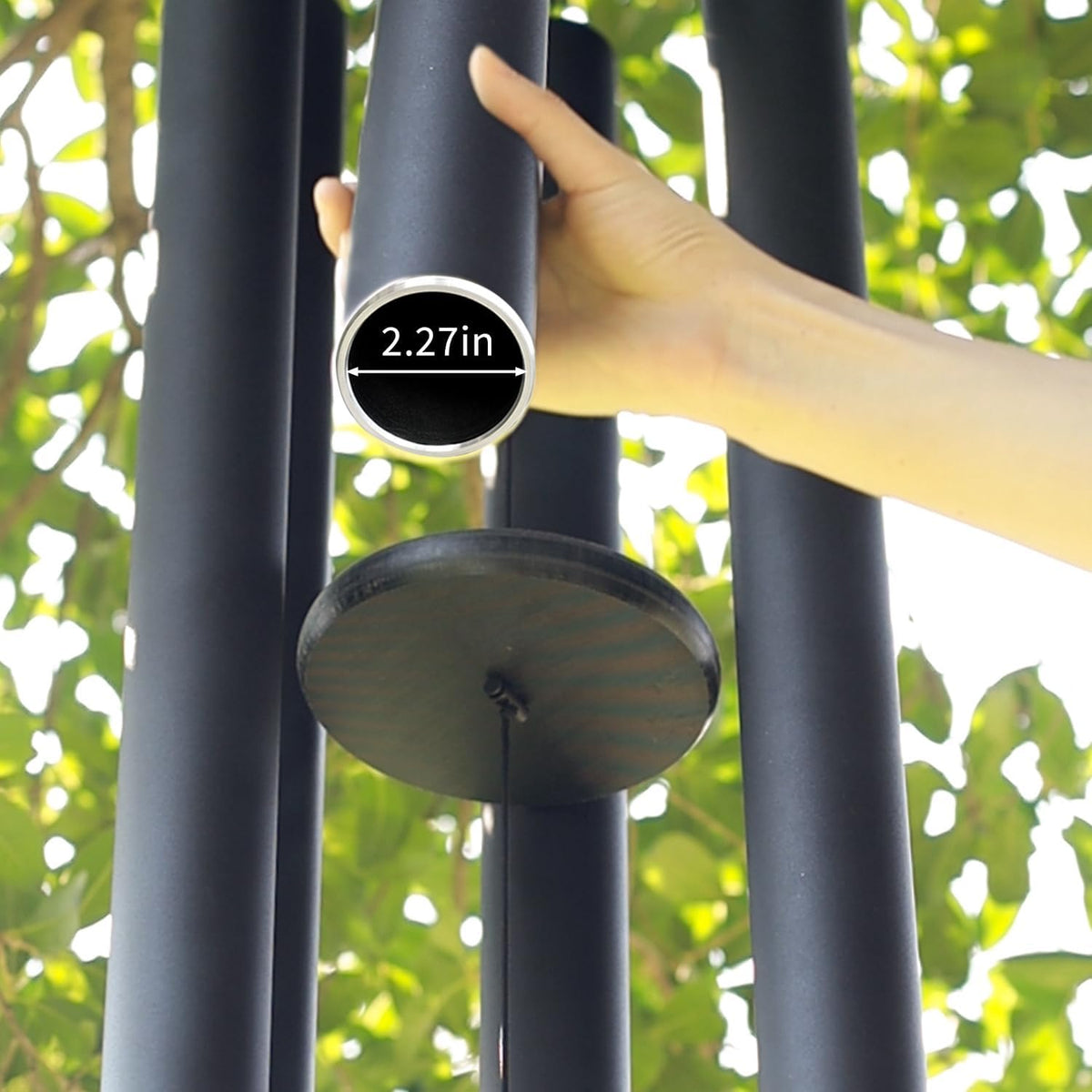 ASTARIN 65 in Wind Chimes for outisde - Extra Large Outdoor Handcrafted WindChimes,Deep Tone Metal