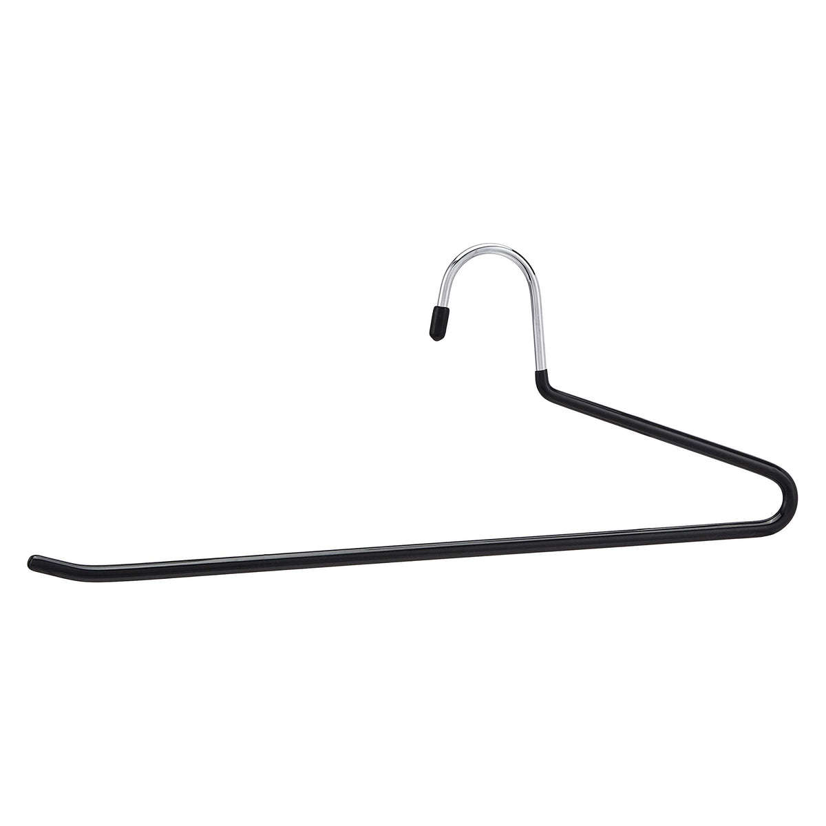 Amazon Basics Non-Slip Trouser/Slack Hangers, Pants Closet Organizer with Easy Slide Design, Metal