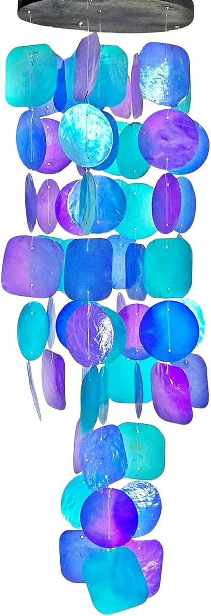 Bellaa 20414 Wind Chimes Outdoor, Garden Decorations, Musical, Indoor/Outside Windchimes, Beach