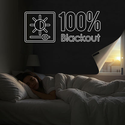 Blackout Window Cover, Portable DIY Window Blinds,Travel Window Blackout Curtains for Baby Nursery