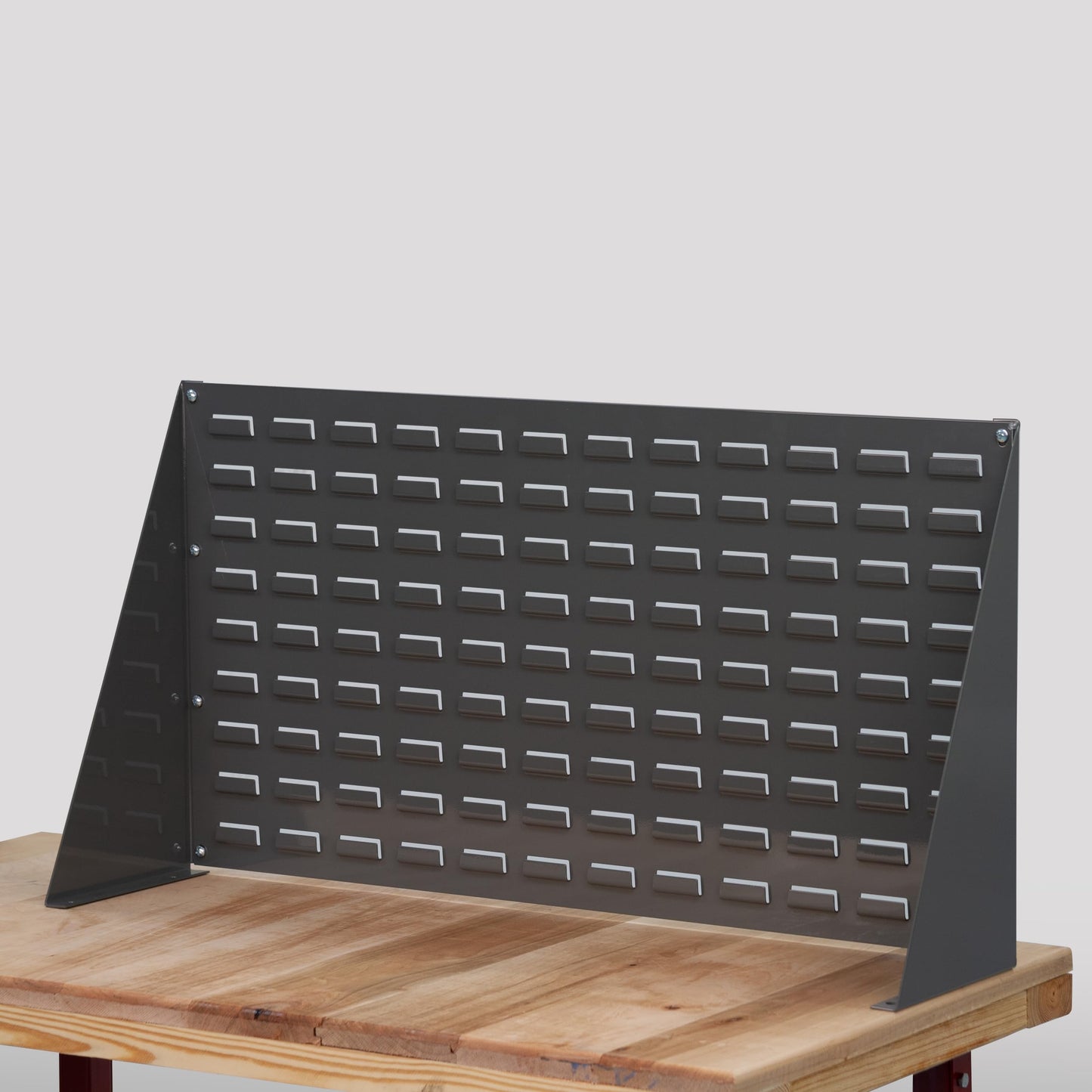 Akro-Mils 98636 Heavy Duty Steel Louvered Panel Standing Work Bench Storage Rack Garage Organizer