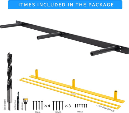 Heavy-Duty Floating Shelf Bracket, Hidden Shelf Bracket for Fireplace Mantel and Shelves, if