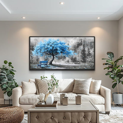 ZUITINGHUA Large Black Framed Wall Decor For Living Room Canvas Wall Art For Office Modern Wall