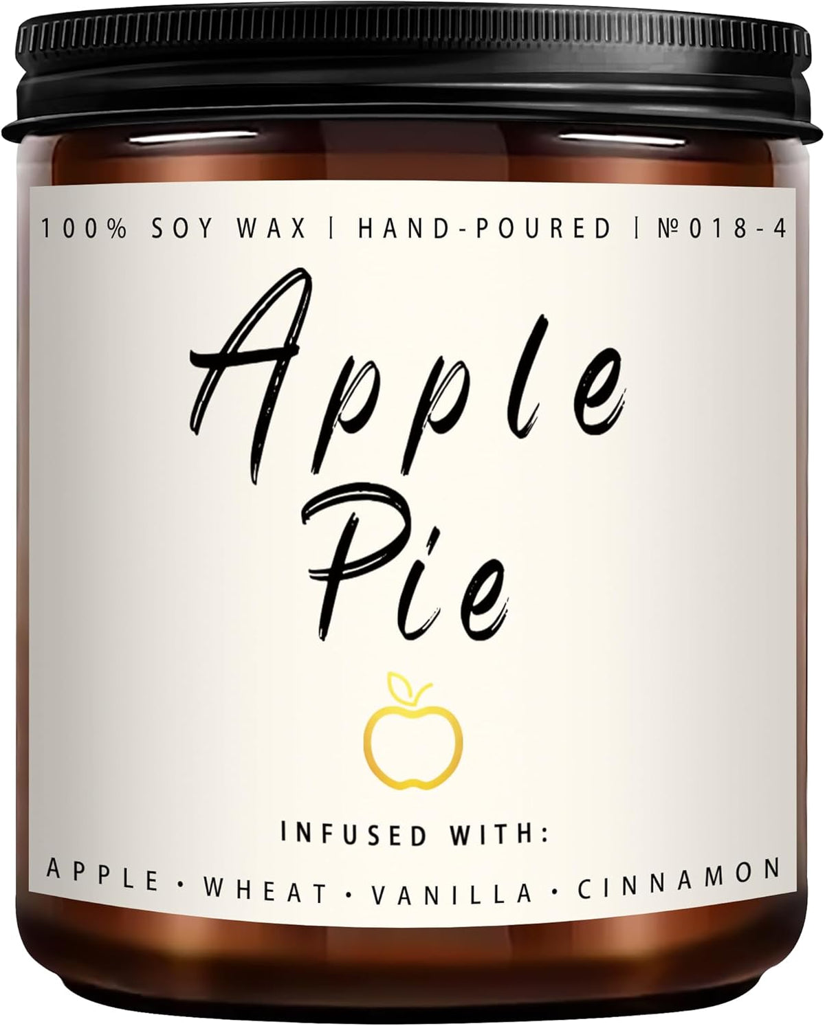 Fall Candles, Apple Pie Scented Candle for Home- Fall Scented Candles Gift Set for Women & Men