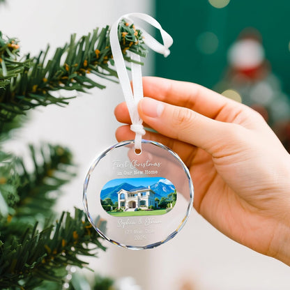 House Warming Gifts New Home Ornament Personalized First Home Christmas Ornaments 2025, New Home