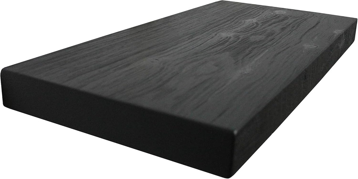 Joel's Antiques - 24 Inch Wooden Floating Shelves for Wall - Made of Natural Wood - Short Heavy