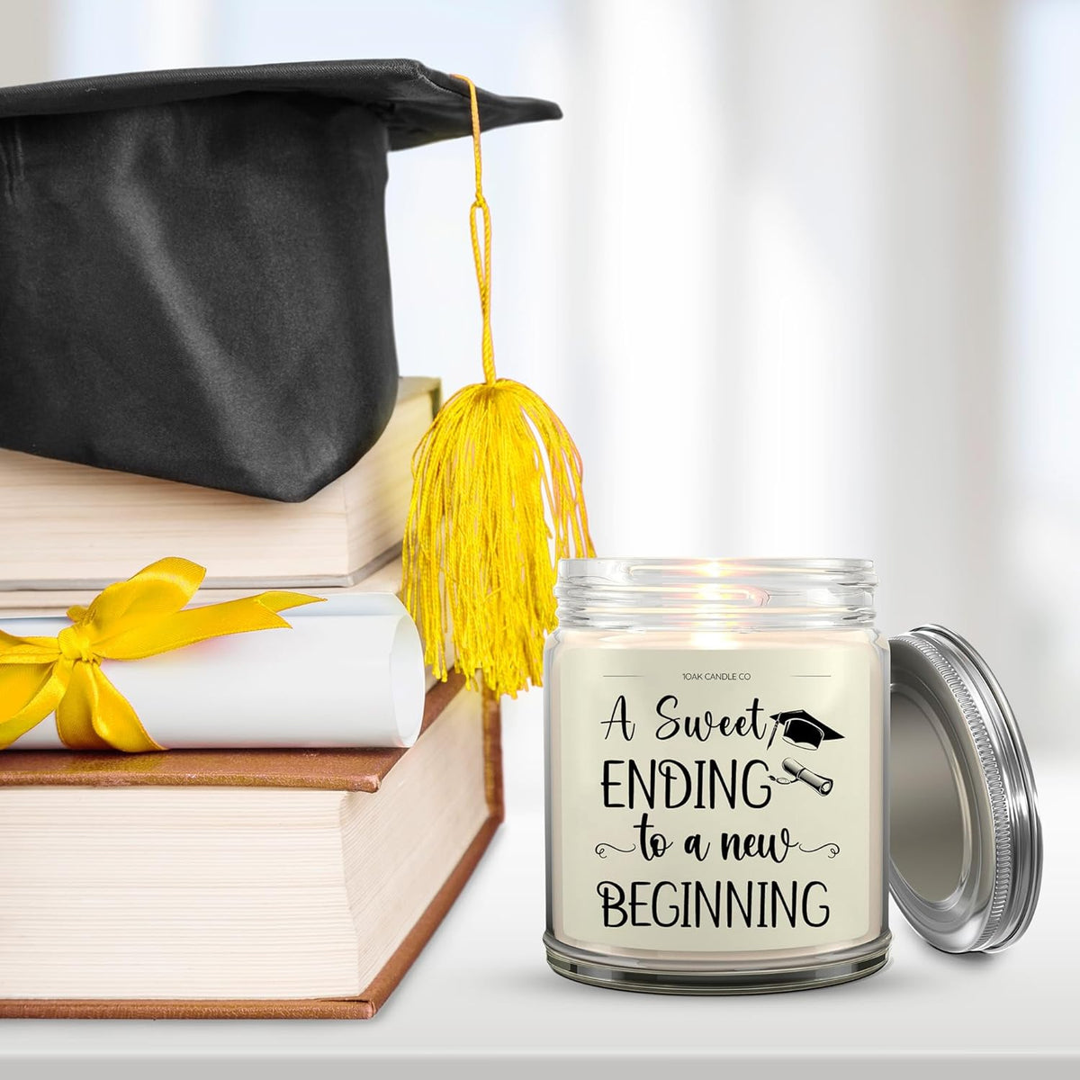 1OAK Vanilla Scented Candles Gifts for Women - Graduation Candle - 2025 Graduation Gifts for Her