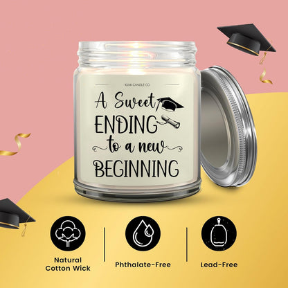 1OAK Vanilla Scented Candles Gifts for Women - Graduation Candle - 2025 Graduation Gifts for Her
