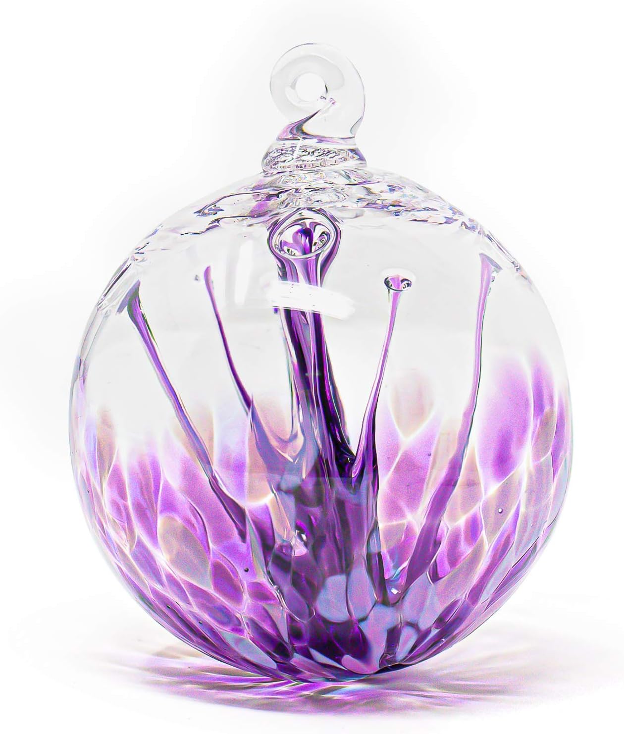 Luke Adams Handmade Glass Gazing Balls for Garden on Clearance – Hand Blown Glass Gazing Ball for