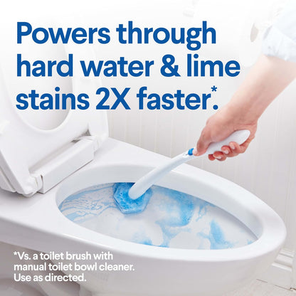 Clorox Original Cleaning System, ToiletWand, Storage Caddy, 6 Refill Heads, Dorm Room Essentials