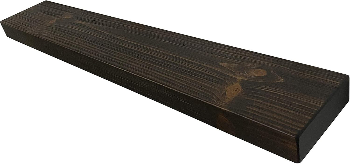 joelsantiques - 60 Inch Wooden Floating Shelves for Wall - 60x6x2 in - Made of Natural Wood - Long
