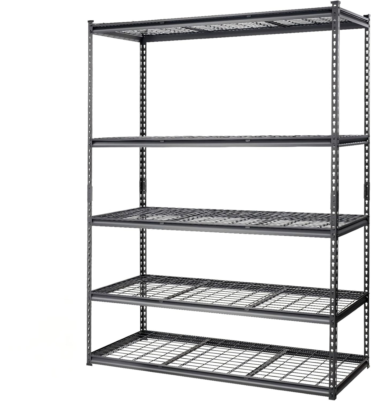 Towallmark Heavy Duty Storage Shelves 60 * 24in, 5 Tier Garage Storage Shelving, Adjustable Metal