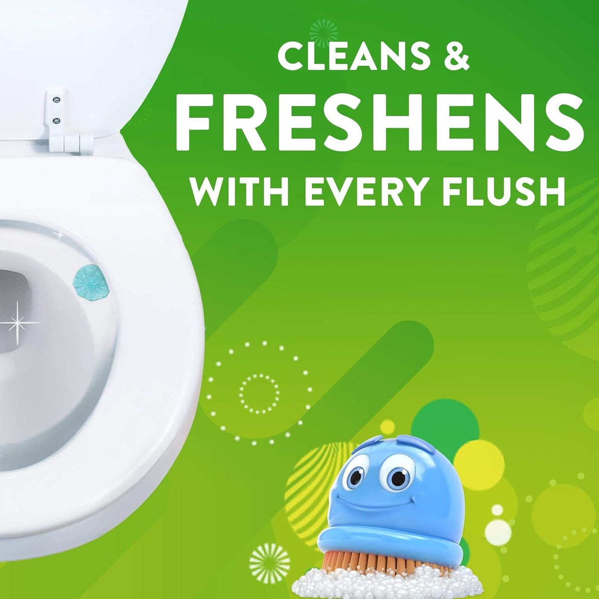 Scrubbing Bubbles Fresh Gel Toilet Bowl Cleaning Stamps, Helps Keep Toilet Clean and Helps Prevent