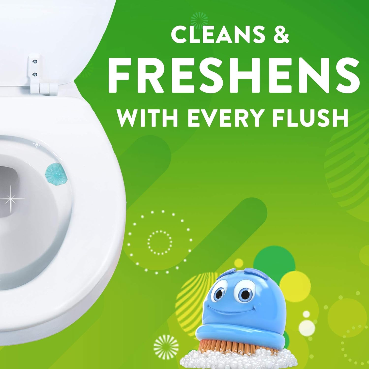 Scrubbing Bubbles Fresh Gel Toilet Bowl Cleaning Stamps, Helps Keep Toilet Clean and Helps Prevent