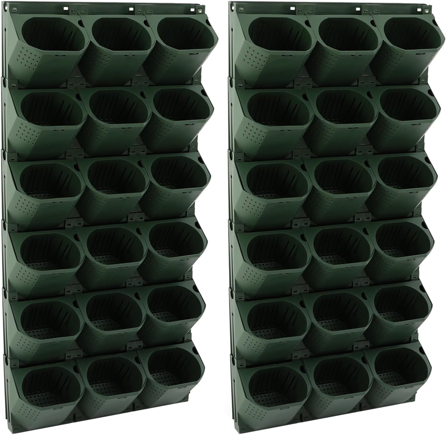 Self Watering Wall Planter | 36 Pots Vertical Garden Planter for Indoor Plants | Wall-Mounted