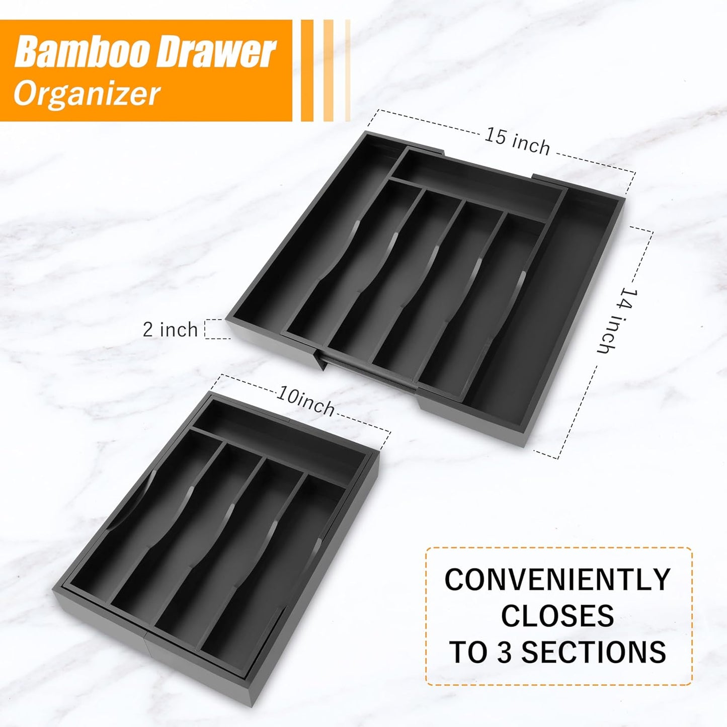 Kitchen Silverware Drawer Organizer and Storage Kitchen Gadgets Best Sellers 2025 First Apartment