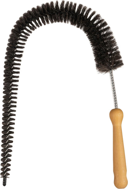 Konex Professional 28-Inch Soft Goat Hair Dryer Lint Brush Vent Cleaner, Home Essentials