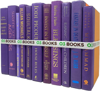 Curated Decorative Books Hardcover Décor Books for Home Décor, Choose Color, Interior Design